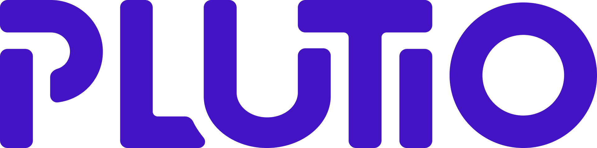 Plutio Logo is in purple lettering.